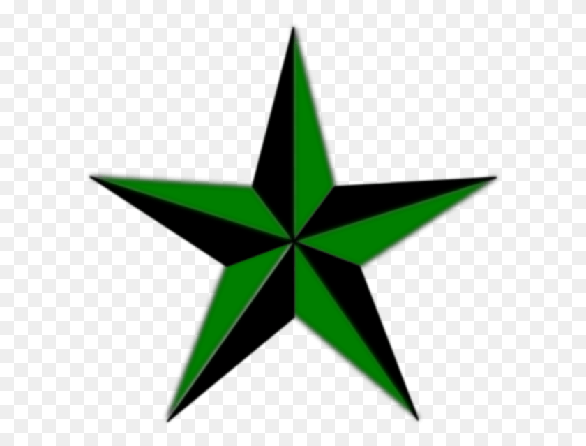 600x579 Png Изображение - Звезда Техаса, Зеленая Звезда, Символ Звезды Png.