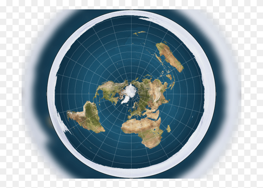 702x543 Image Trekky0623 Flat Earth World Map, Outer Space, Astronomy, Universe HD PNG Download