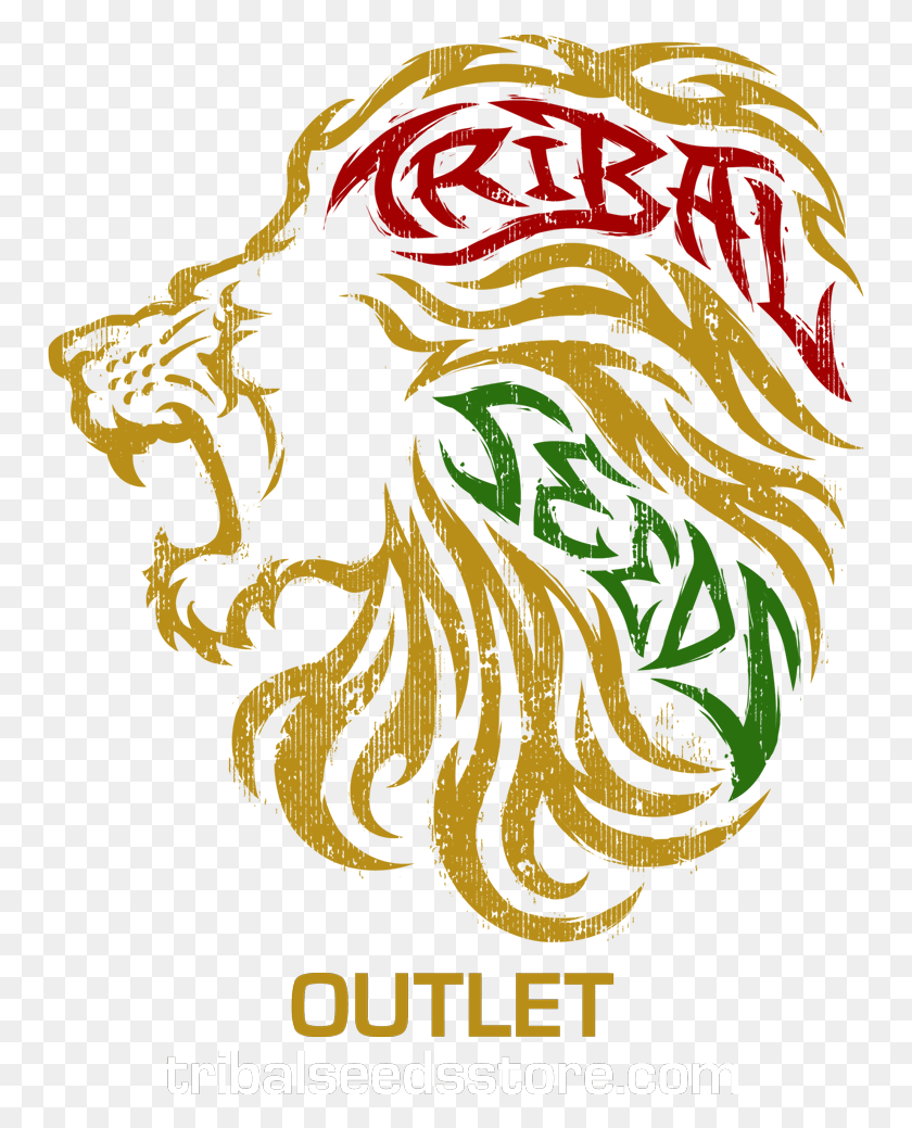 754x979 Image Tribal Seeds Lion Logo, Dragon, Text, Poster HD PNG Download