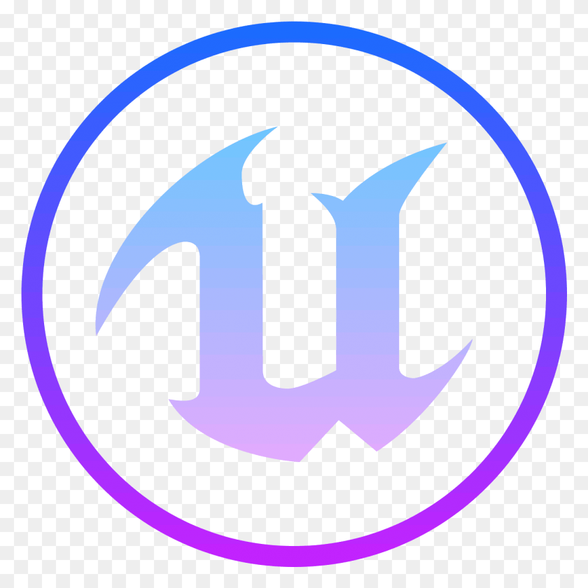 1301x1301 Image Unrealengine Unreal Engine Logo, Symbol, Trademark, Text HD PNG Download