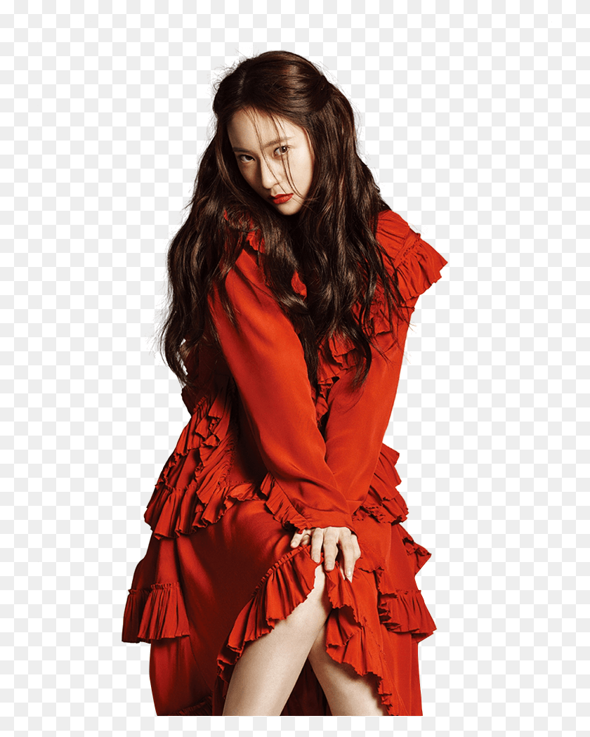 733x989 Image With Transparent Background Krystal Magazine Gq, Dance Pose, Leisure Activities, Performer HD PNG Download