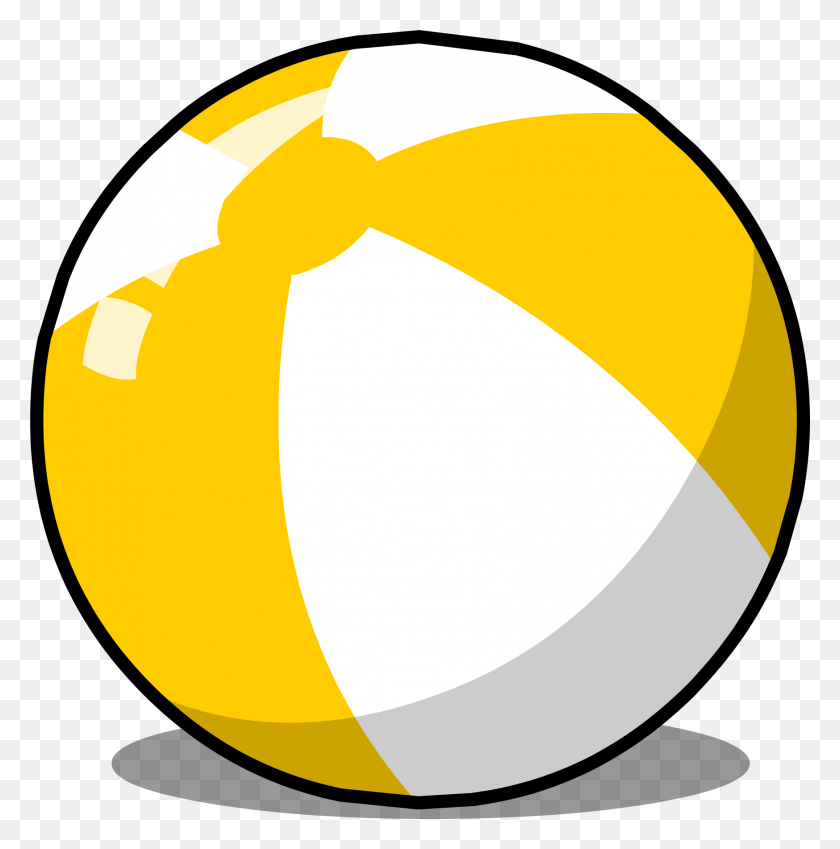 1747x1769 Желтый Пляжный Мяч, Сфера, Мяч, Банан Hd Png Скачать