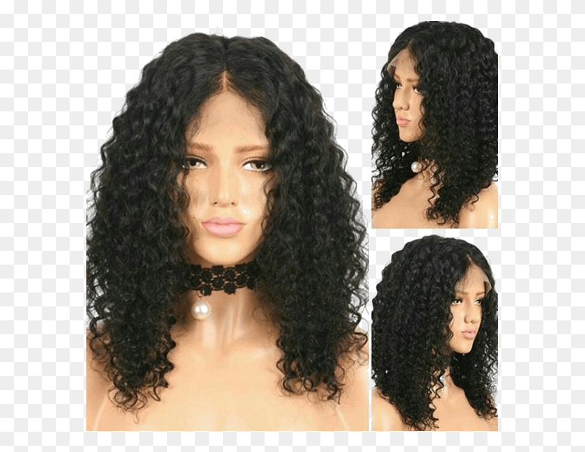591x589 Imageedit 1 14 Inch Tight Curly Wig, Hair, Person, Human HD PNG Download