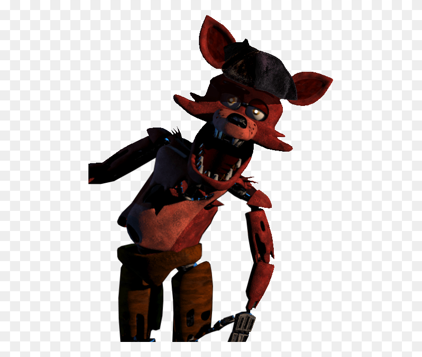 487x651 Imagefoxy Tiene Un Sombrero De Pirata Ahora Fnaf Foxy, Persona, Humano, Pirata Hd Png