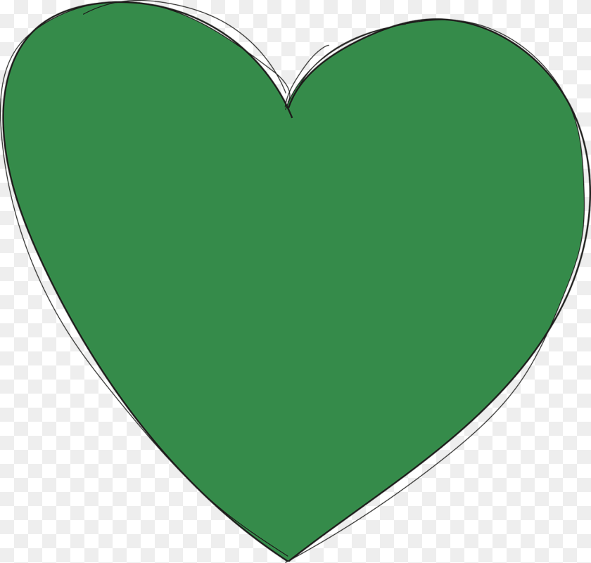 Imagen De Corazon Verde, Heart, Green Clipart PNG