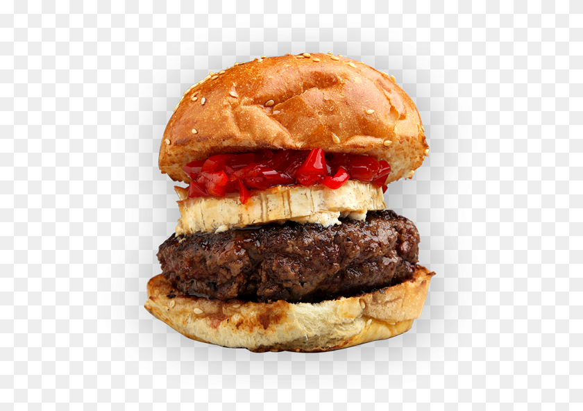 565x532 Imagen Destacada Cheeseburger, Burger, Food HD PNG Download