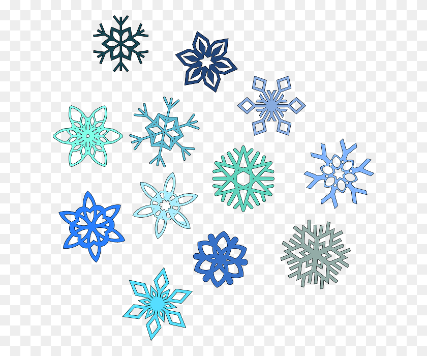 632x640 Imagen Gratis En Snow Flakes Clip Art, Snowflake, Rug, First Aid HD PNG Download
