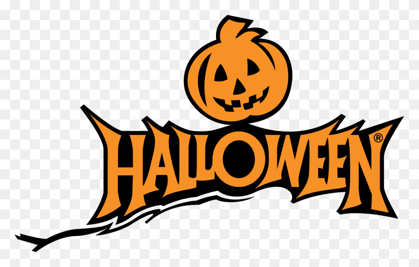 2456x1501 Imagenes De Halloween Animado, Text, Label, Pumpkin HD PNG Download