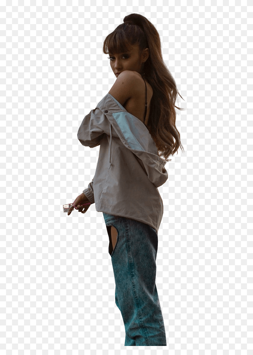 425x1118 Images About Ariana Grande On We Heart It Girl, Clothing, Apparel, Person HD PNG Download