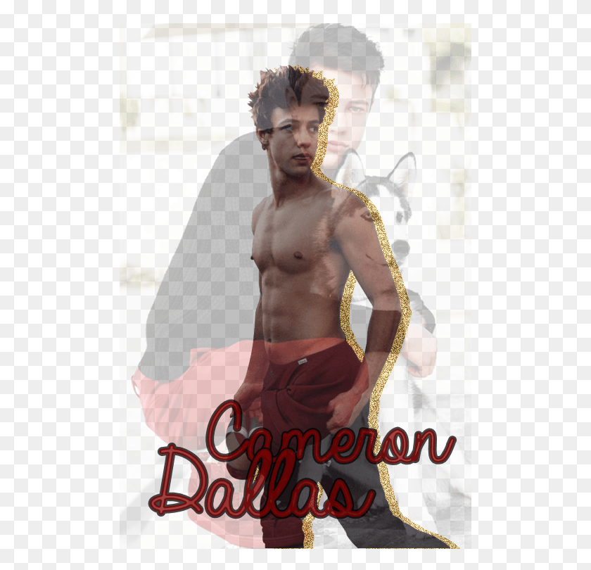 500x750 Images About Cameron Dallas On We Heart It Barechested, Person, Human, Clothing HD PNG Download