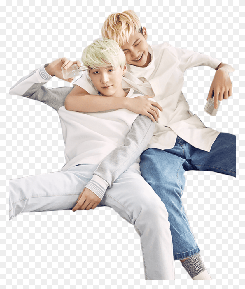 990x1185 Images About Celebrity On We Heart It Suga And Namjoon, Person, Clothing, Leisure Activities HD PNG Download