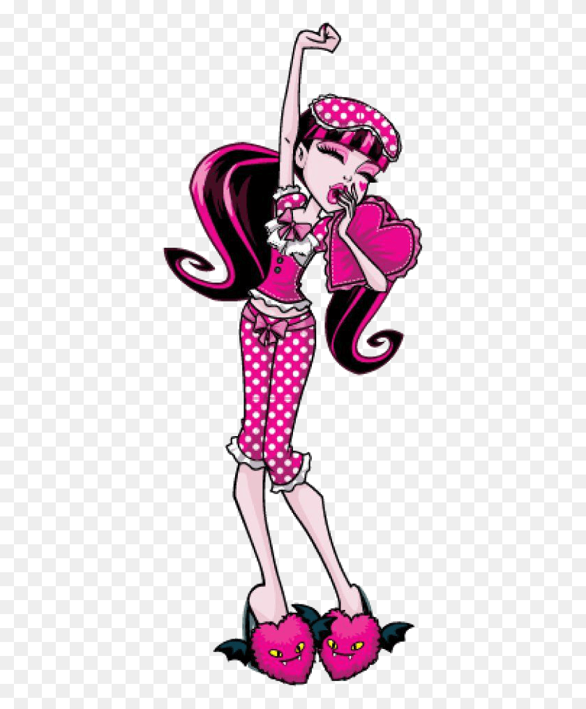 375x956 Images About Draculaura On We Heart It Monster High Dead Tired Draculaura, Performer, Person, Human HD PNG Download