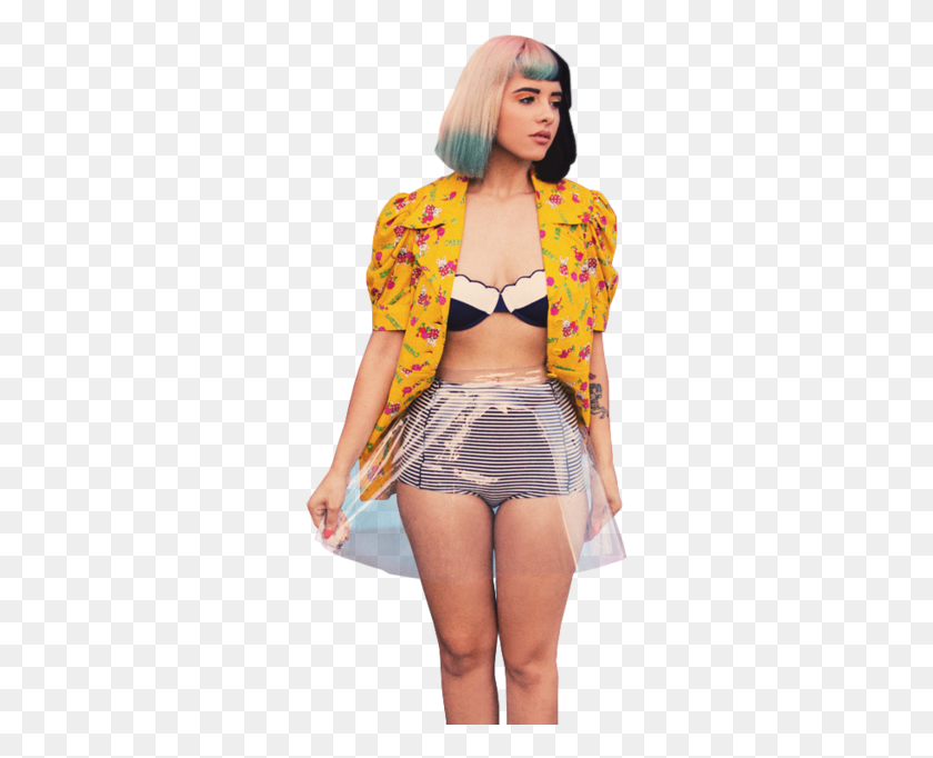 291x622 Images About Mel Pngs On We Heart It Melanie Martinez Transparent, Clothing, Apparel, Person HD PNG Download