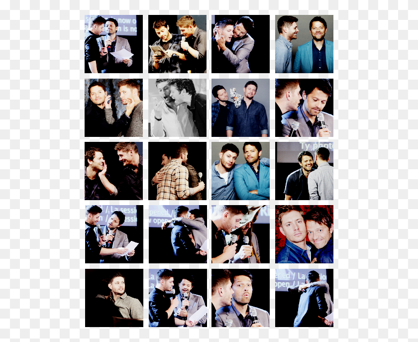 500x627 Images About Supernatural On We Heart It Collage, Poster, Advertisement, Person HD PNG Download