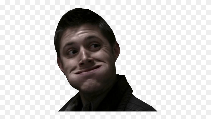 414x415 Images About Supernatural Renders On We Heart It Dean Winchester, Head, Face, Person HD PNG Download