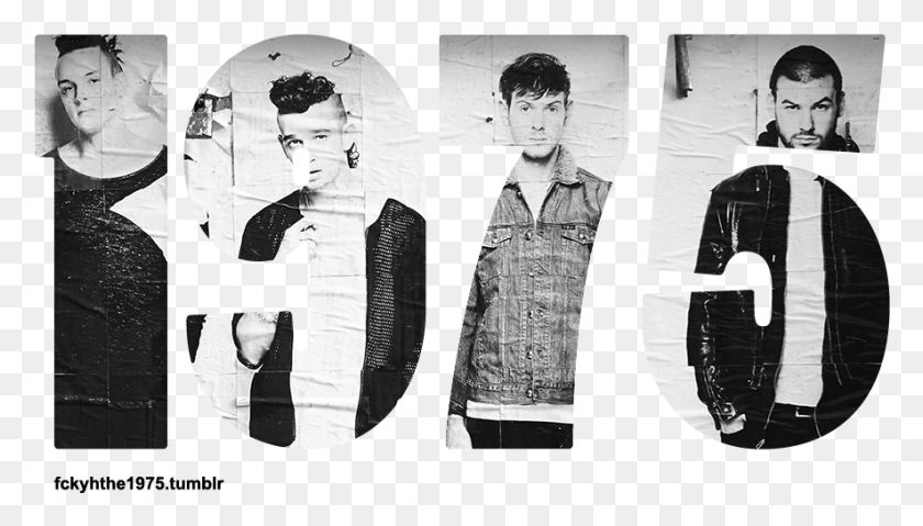 886x477 Images About The 1975 On We Heart It Monochrome, Person, Clothing, Poster HD PNG Download