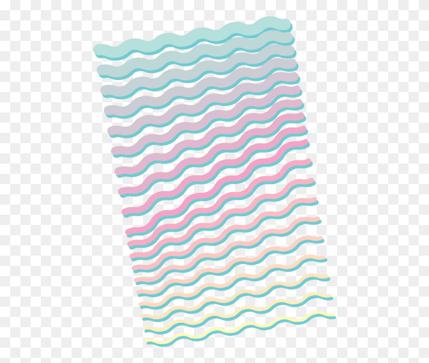 479x650 Images About Vaporwave On We Heart It Transparent Background Vaporwave, Rug, Pattern, Sea Life HD PNG Download