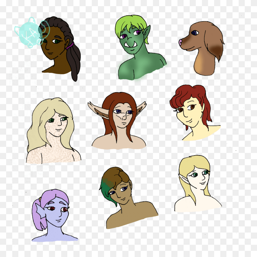 1200x1200 Images Cartoon, Face, Head HD PNG Download