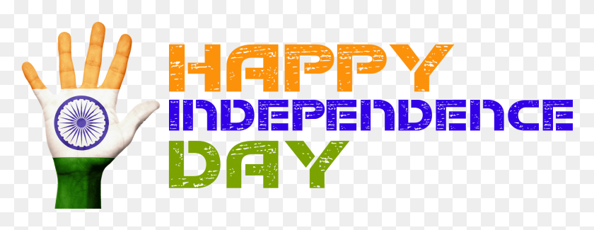 1754x597 Images For 15 August Independence Day Happy Independence Day Logo, Text, Alphabet, Person HD PNG Download