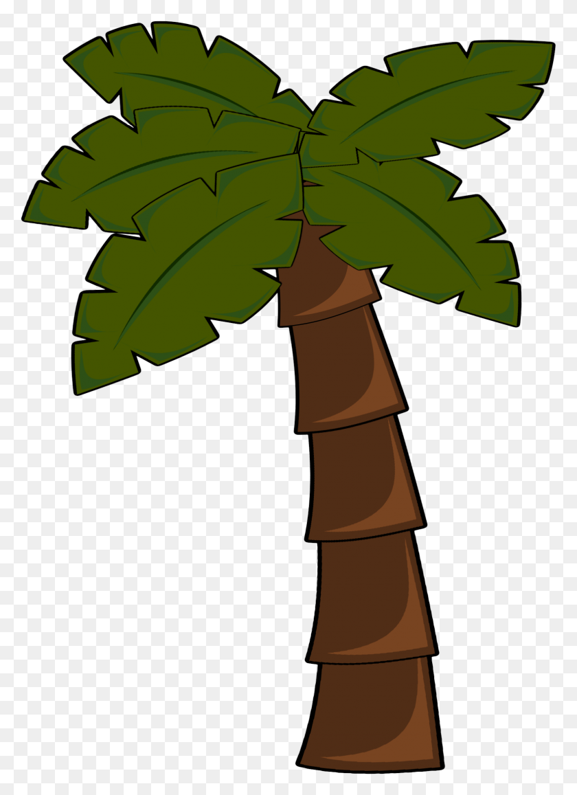 1573x2214 Images For Palm Trees Clip Art Jungle Tree Cartoon, Leaf, Plant, Cross HD PNG Download
