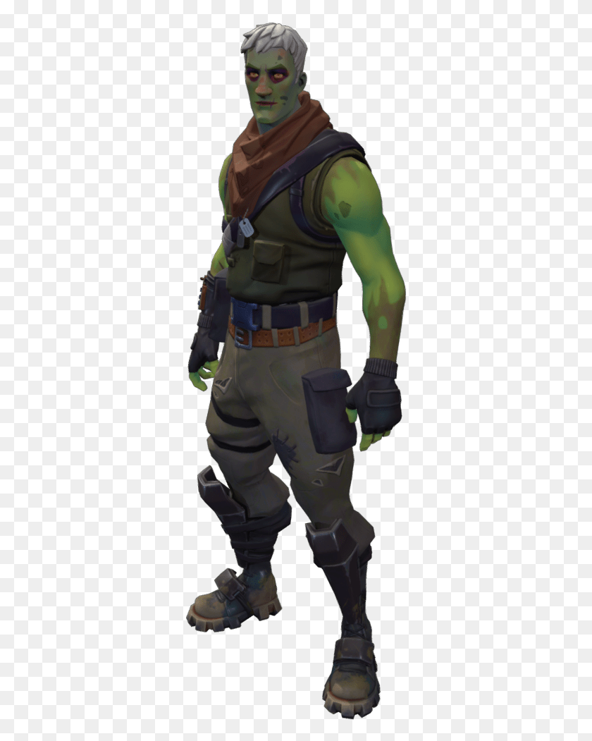 315x991 Images Fortnite Brainiac Skin, Clothing, Apparel, Person HD PNG Download