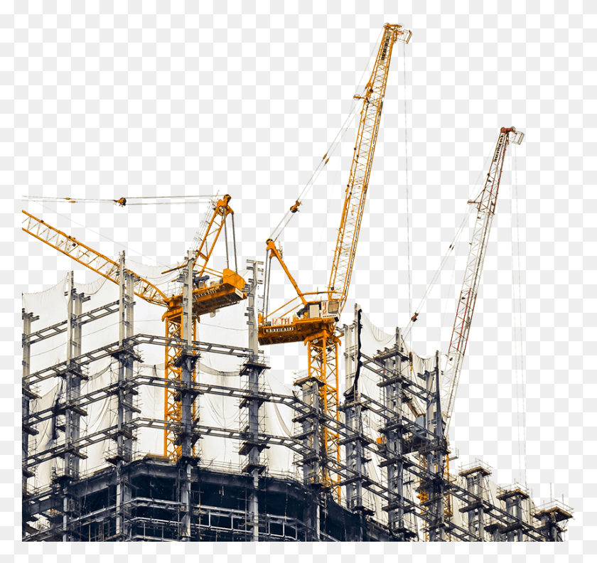 860x808 Images In Collection, Construction Crane, Construction, Scaffolding HD PNG Download