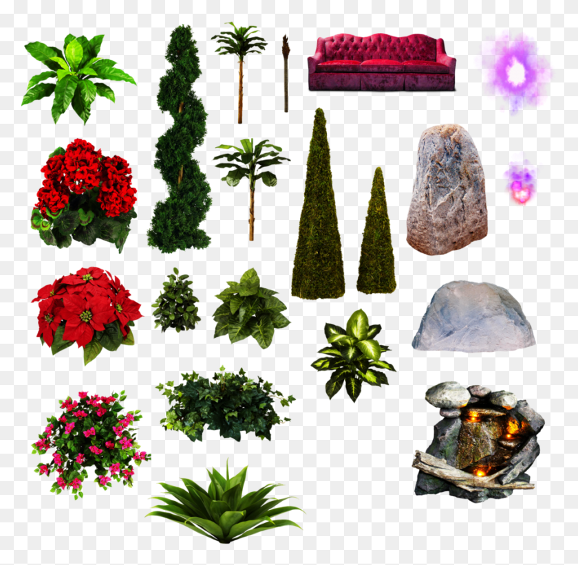 901x881 Images Landscape Architecture, Plant, Outdoors, Gemstone HD PNG Download