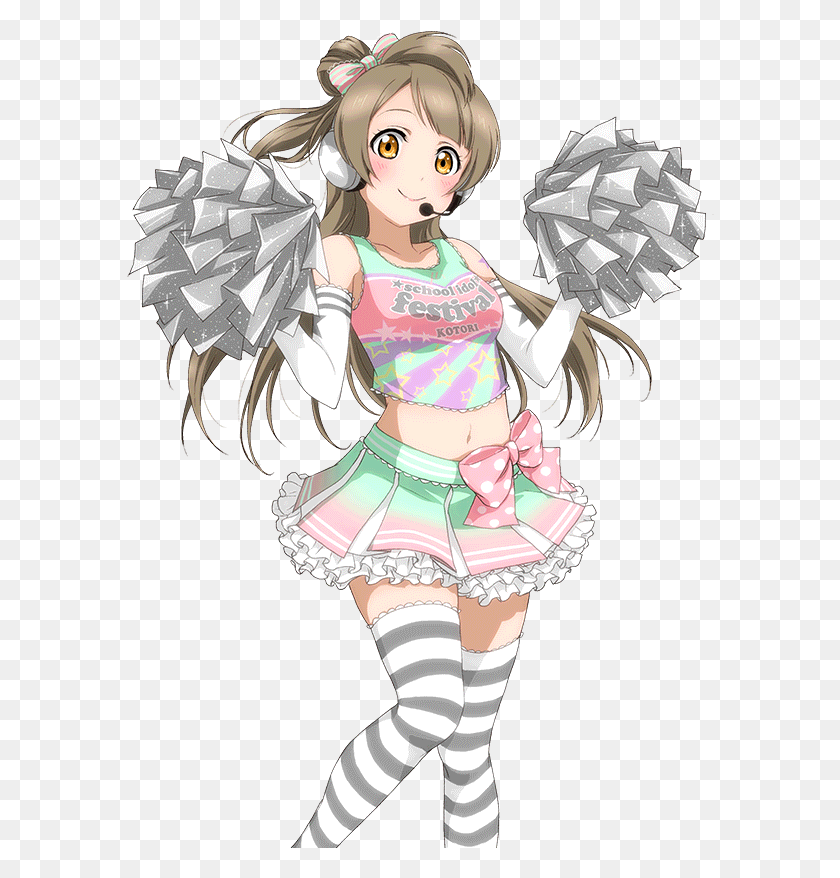 588x818 Images Love Live Cheerleader Kotori, Costume, Person HD PNG Download