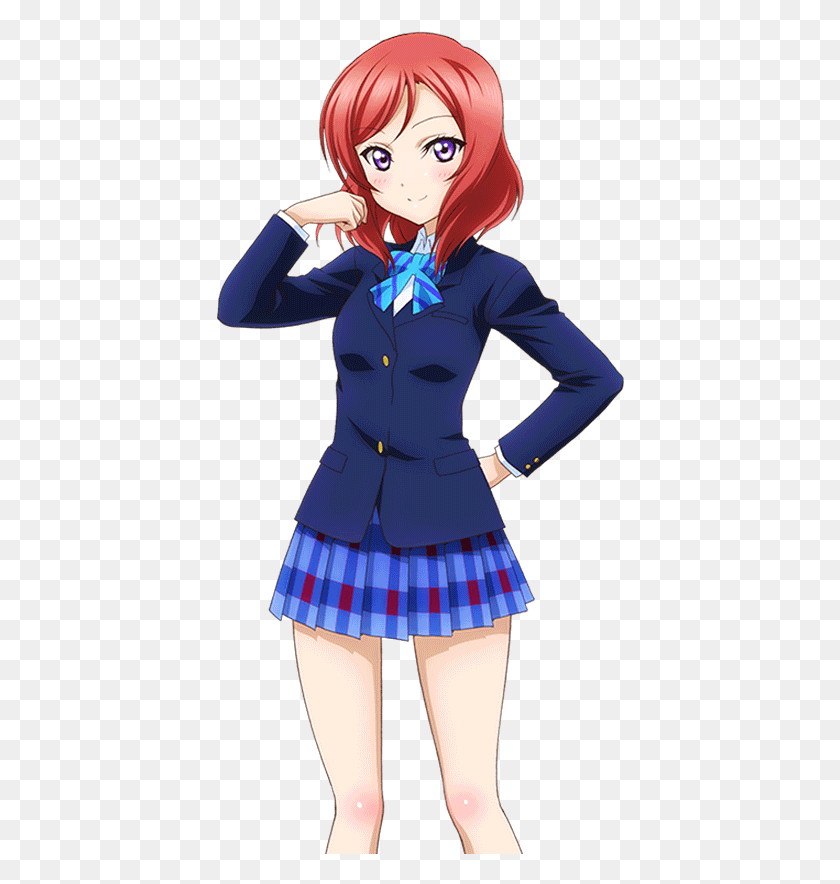 408x824 Images Maki Love Live White Background, Costume, Clothing, Apparel HD PNG Download