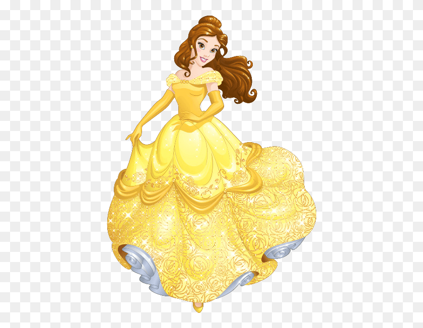 417x591 Images Of Belle From Beauty And The Beast Disney Princess Number, Figurine, Doll, Toy HD PNG Download