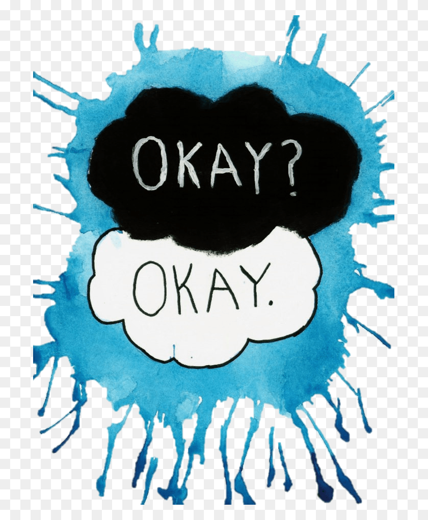 709x960 Images Okay Fault In Our Stars Backgrounds, Poster, Advertisement, Label HD PNG Download