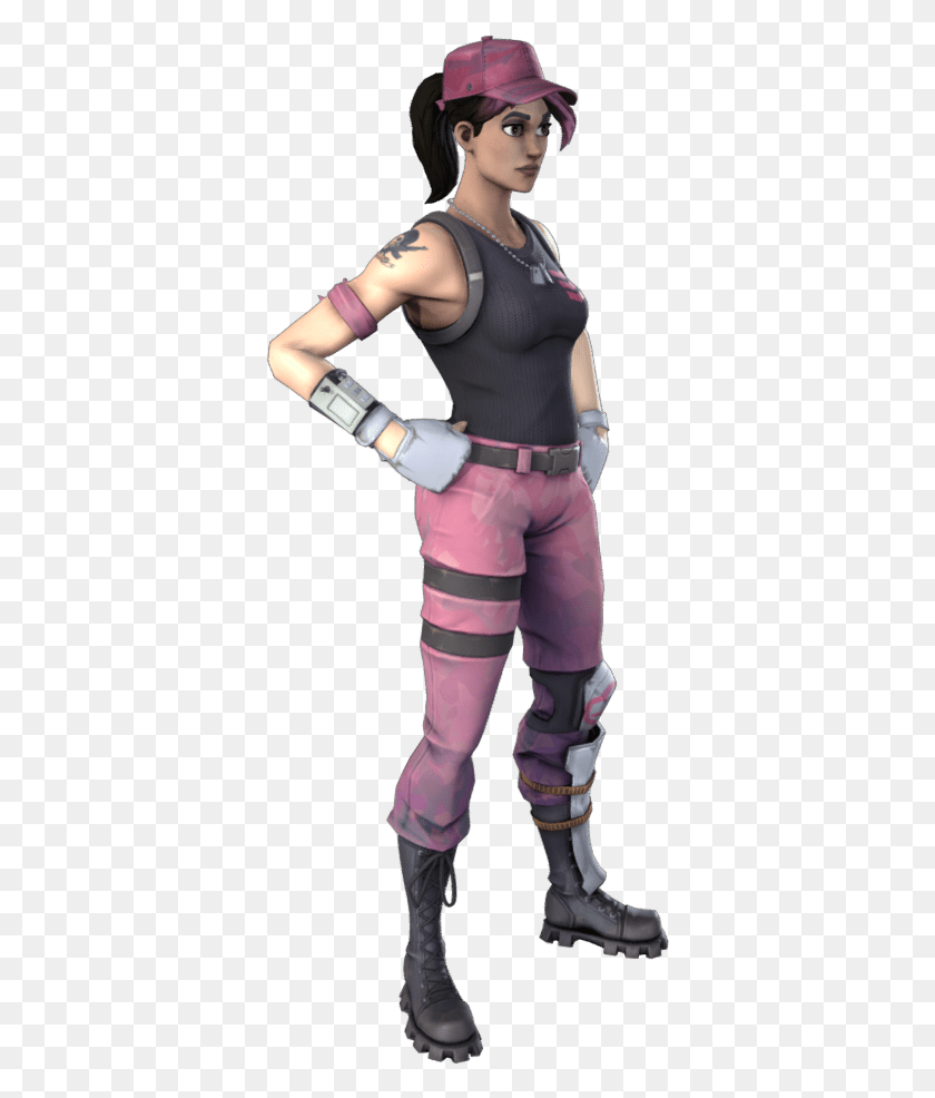 363x926 Images Rose Team Leader Fortnite Drawing, Person, Human, Costume HD PNG Download