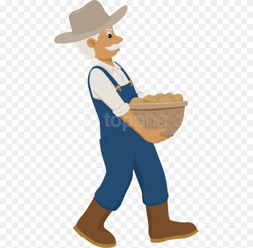 Images Transparent Background Farmer Clothing, Hat, Boy, Child Clipart PNG