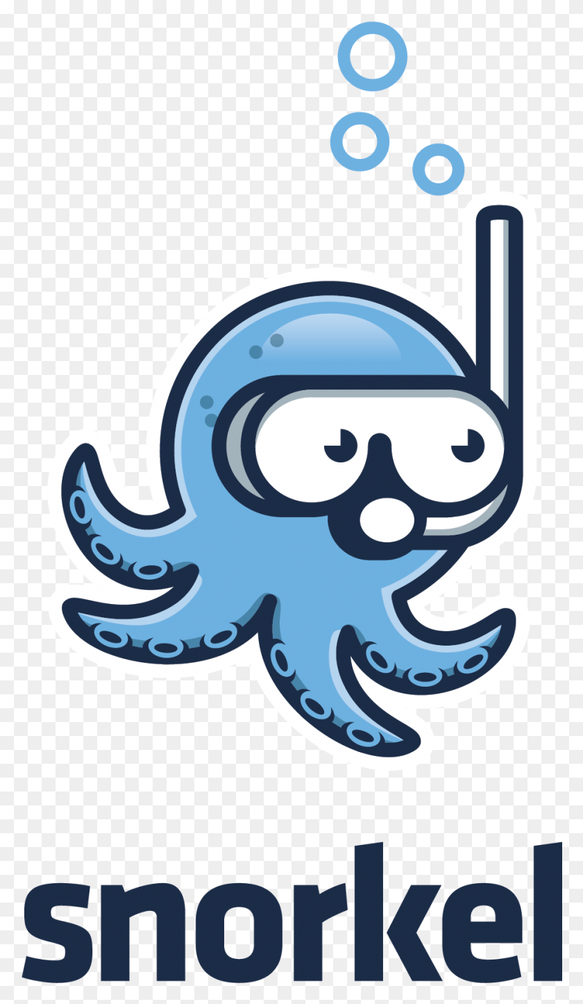 937x1665 Imageslogo Octopus With A Snorkel, Poster, Advertisement, Label HD PNG Download