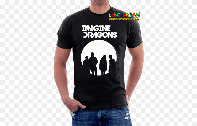 387x536 Imagine Dragons T Shirt, Clothing, T-shirt, Person, Adult Clipart PNG