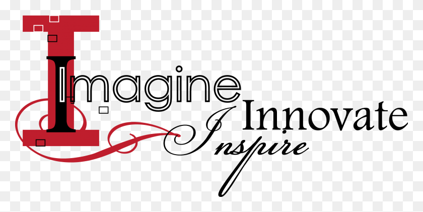 2076x962 Imagine Innovate Inspire Logo Caligrafía, Planta, Alimentos, Vegetal Hd Png