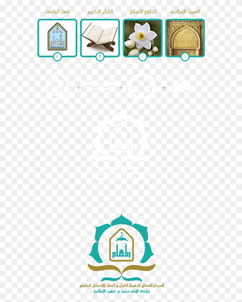 582x989 Imam Muhammad Bin Saud Islamic University On Behance Islamic University New Logo, Poster, Advertisement, Symbol HD PNG Download
