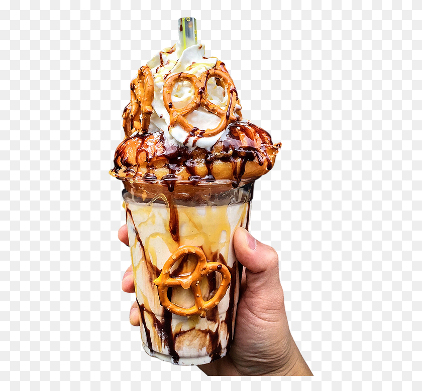 414x720 Descargar Png / Sundae, Crema, Postre, Comida Hd Png