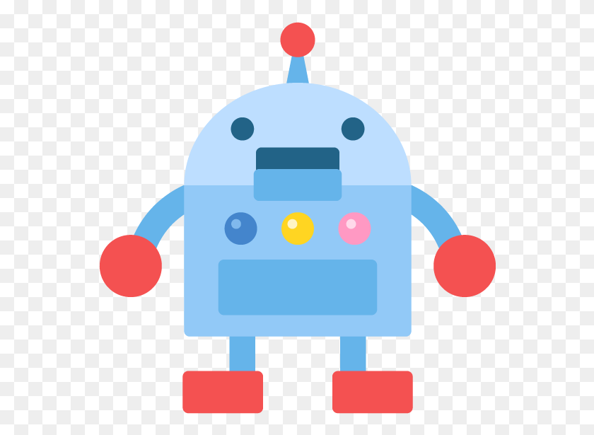 562x555 Изображение, Робот, Электроника, Pac Man Hd Png Скачать