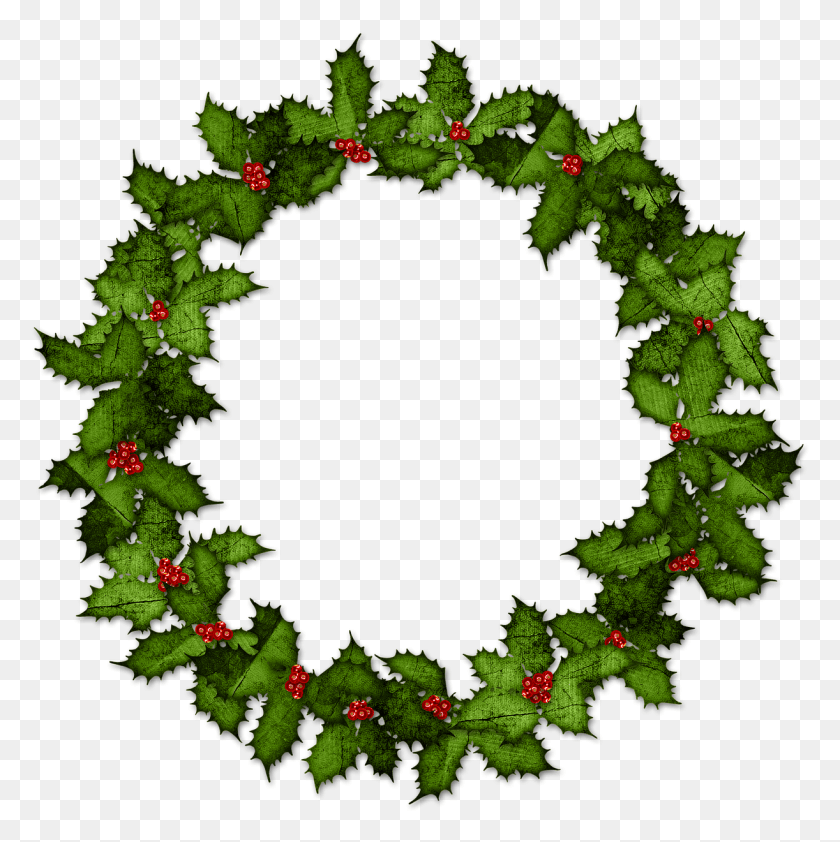 1222x1226 Img, Wreath, Green, Christmas Tree HD PNG Download