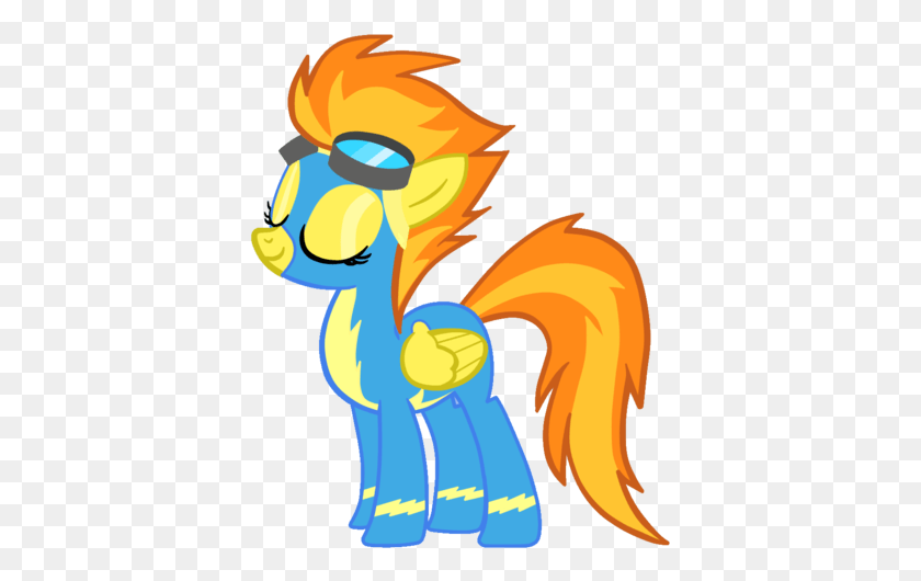 385x470 Img 2433933 1 Spitfire By Thechouken D5a My Little Pony Spitf, Light, Dragon, Flare HD PNG Download