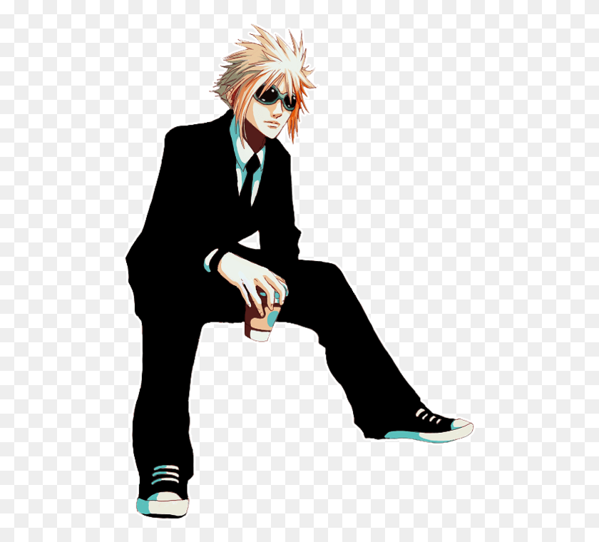 496x700 Img Cloud Strife As A Turk, Person, Human, Sunglasses HD PNG Download
