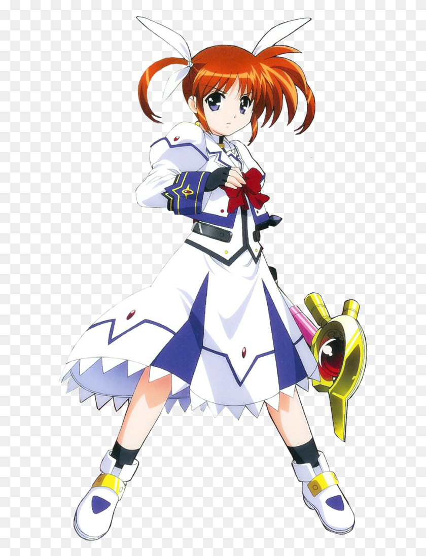 611x1036 Descargar Png / Nanoha, Persona, Humano, Ropa Hd Png