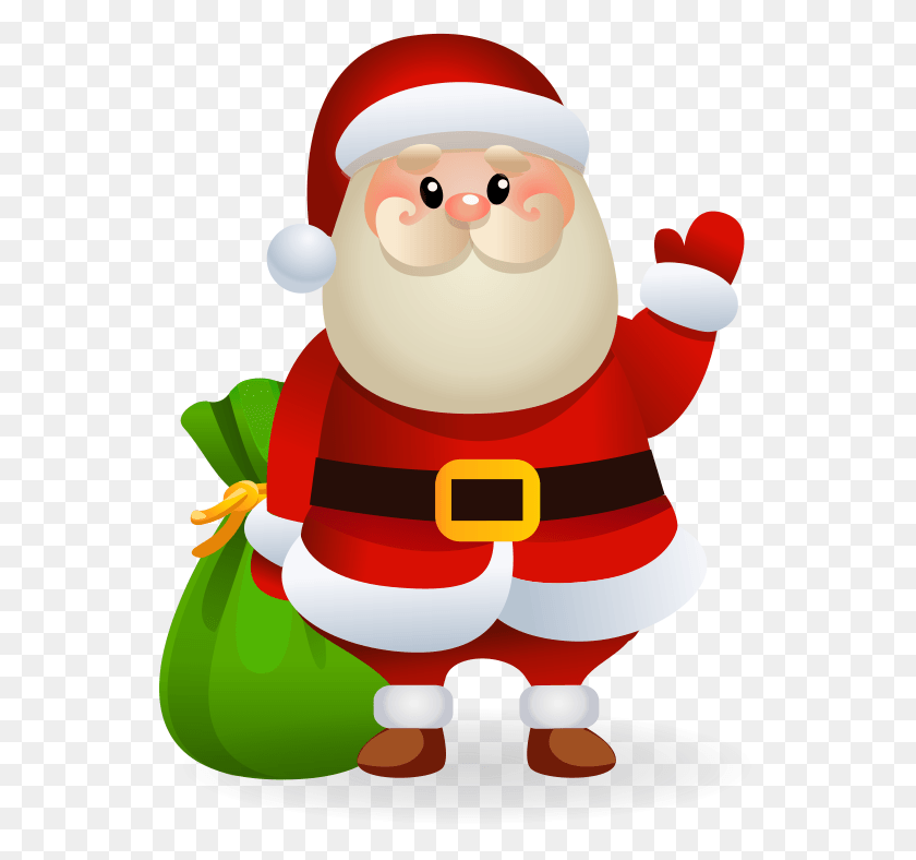 548x728 Descargar Png Papa Noel Navidad Pegatinas Para Whatsapp, Muñeco De Nieve, Invierno, Nieve Hd Png