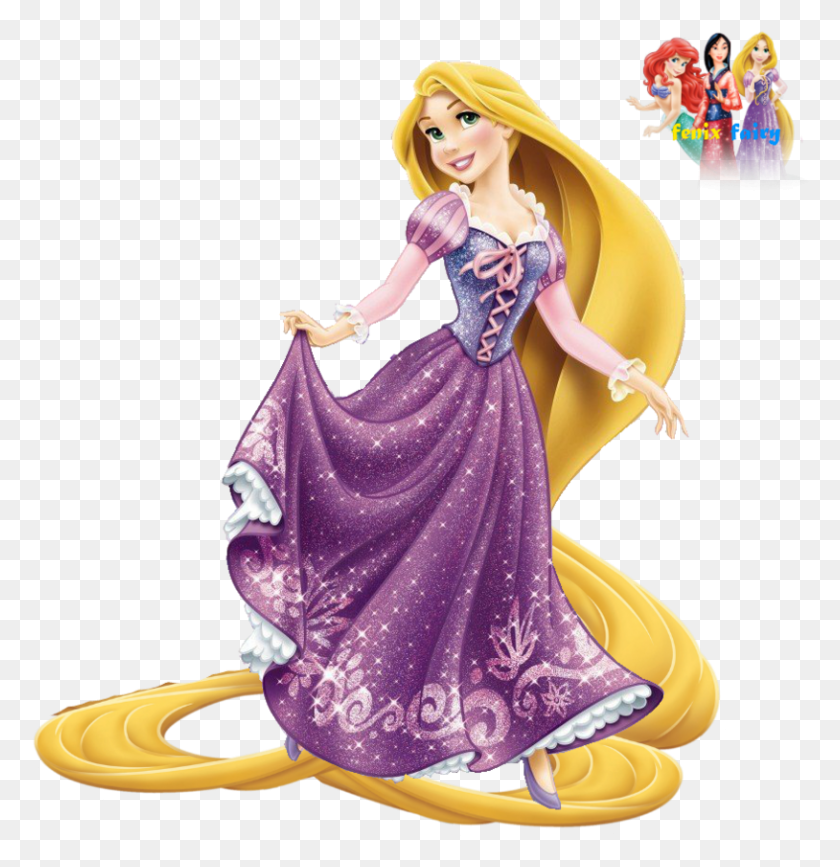 814x843 Imgenes De Enredados Con Fondo Transparente Descarga Drawing Of Disney Princess Rapunzel, Doll, Toy, Figurine Hd Png