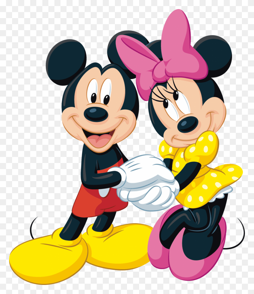 873x1024 Descargar Png Imgenes De Minnie Mouse Con Fondo Transparente Descarga Mickey And Minnie Mouse, Artista, Toy Hd Png