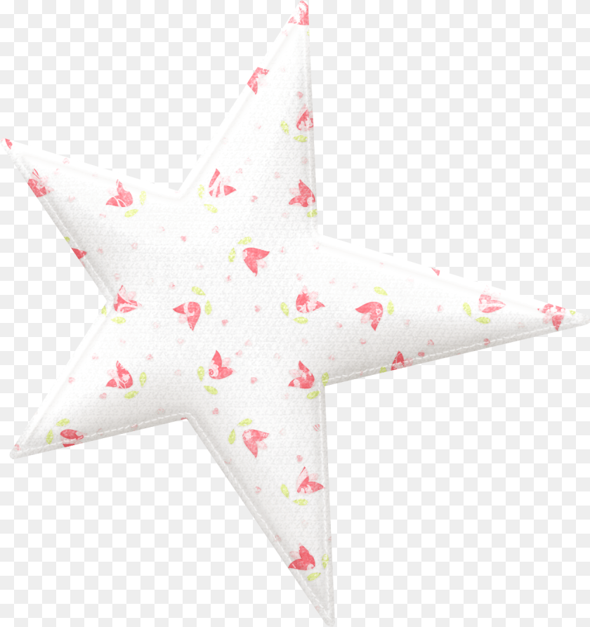 1259x1338 Imgenes Infantiles Estrella Blanca Con Flores Estrella4g Flag, Paper, Symbol PNG