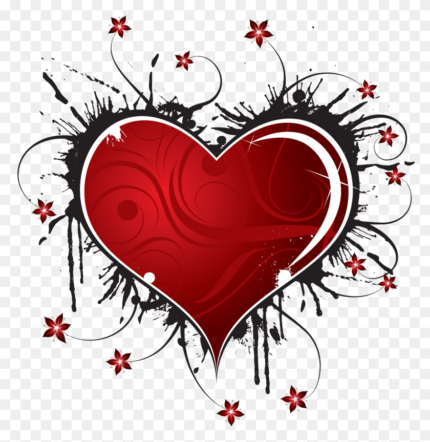 1554x1600 Imgenes Y Gifs Con Corazones Victor Name Gif, Heart, Poster, Advertisement HD PNG Download
