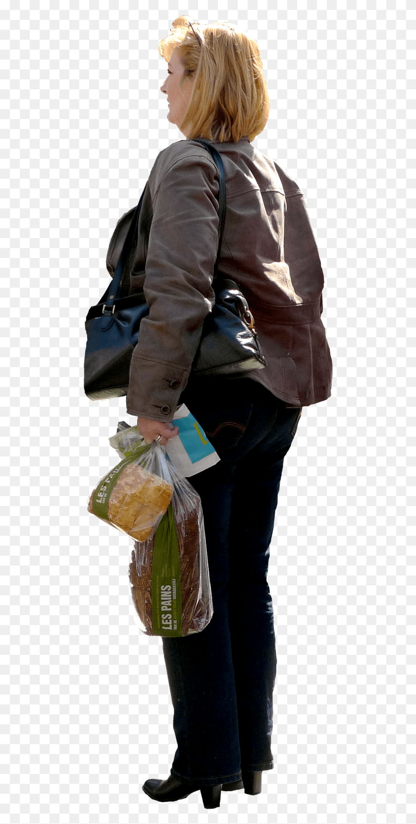 508x1601 Immediate Entourage Woman With Grocery Bag, Person, Human, Plastic Bag HD PNG Download