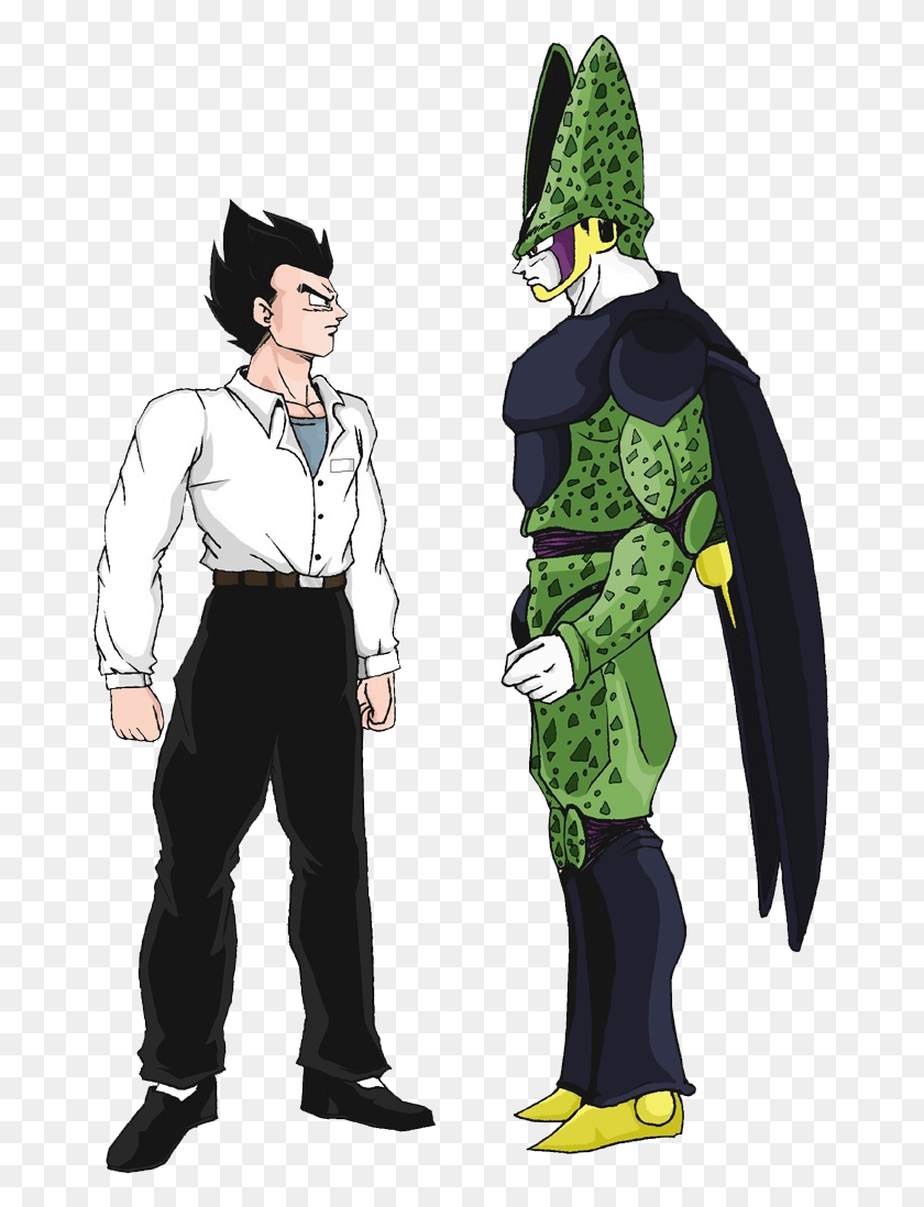 671x1038 Immediately Gohan Vs Cell, Person, Human, Clothing HD PNG Download
